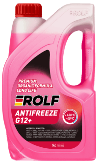 Антифриз Rolf G-12+ Red (-40) (5 кг.)