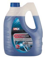 Антифриз Unix G-11 синий (5 кг.)