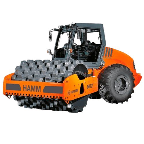 Карта смазок Hamm Single Drum Compactors 3412