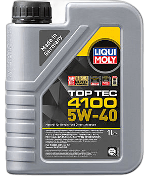 Масло моторное Liqui Moly Top Tec 4100 5/40 API SN ACEA C3