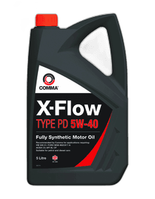 Масло моторное Comma X-FLOW TYPE PD 5W-40 API SL/CF ACEA C3