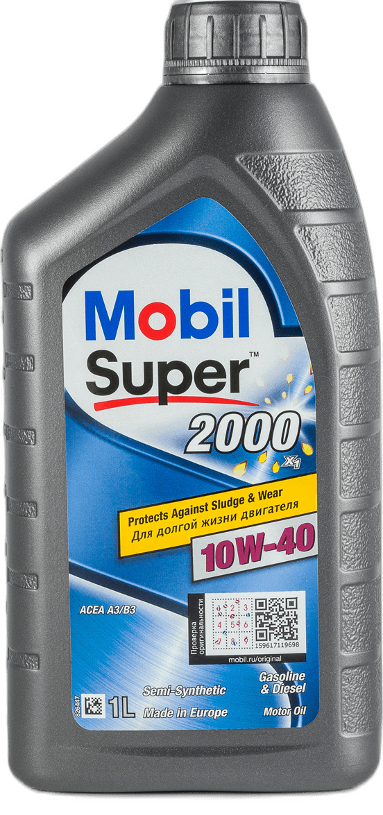 Масло моторное Mobil Super 2000 x1 10/40 API SL/CF