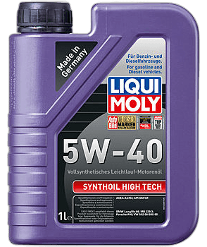 Масло моторное Liqui Moly Synthoil High Tech 5/40 API SM