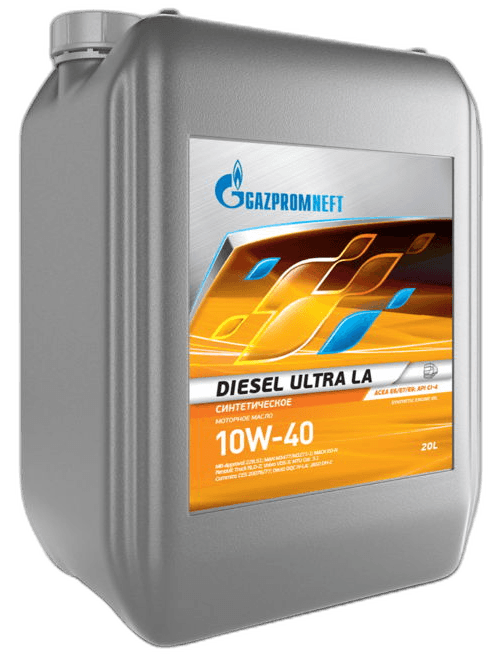 Масло моторное Gazpromneft Diesel Ultra LA 10/40 API CI-4 ACEA E6/E7/E9