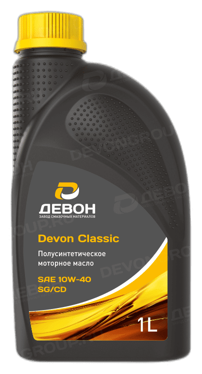Масло моторное Devon Classic 10/40 API SG/CD