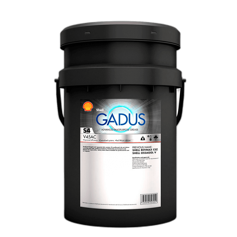 Смазка многоцелевая пластичная Shell Gadus S4 V45AC NLGI 00/000