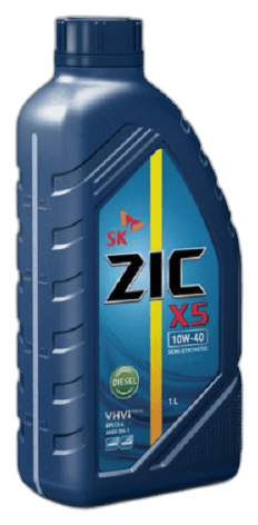 Масло моторное ZIC X5 10/40 API SN PLUS