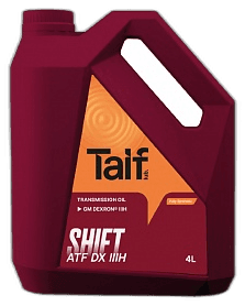 Масло трансмиссионное Taif SHIFT 75W-90 API GL-4