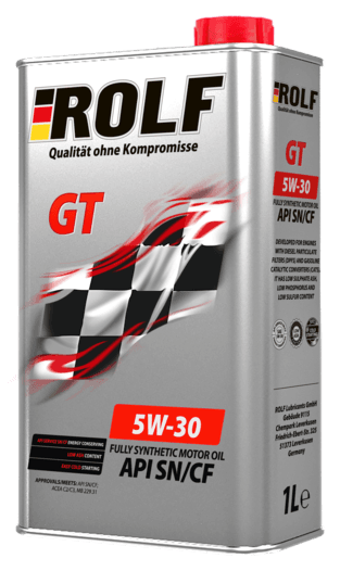 Масло моторное Rolf GT 5/30 API SN/CF ACEA C2/C3