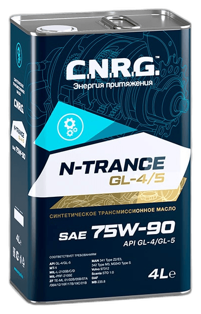 Масло гидравлическое C.N.R.G. N-Dustrial Hydraulic HLP 46