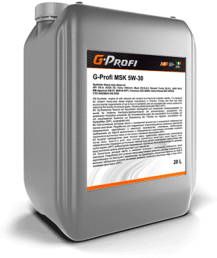 Масло моторное Gazpromneft G-Profi MSK 5/30 API CK-4 ACEA E7/E9