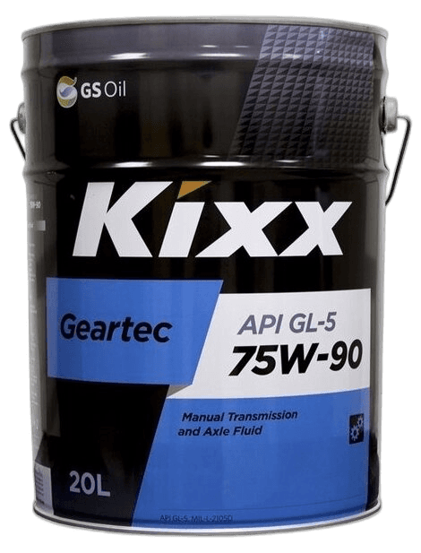 Масло трансмиссионное KIXX Geartec 80/90 GL-5 (20 л.) п/с
