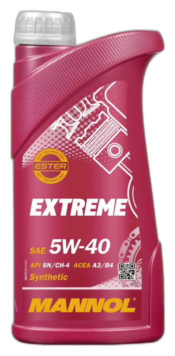 Масло моторное Mannol Extreme 5/40 API SN/CH-4 ACEA A3/B4