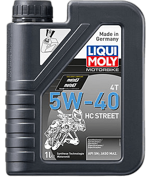 Масло моторное Liqui Moly Motorbike 4T Synth Offroad Race 5W-40 API SM