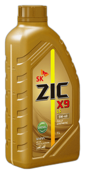 Масло моторное ZIC X9 LS Diesel 5/40 API SN ACEA C3