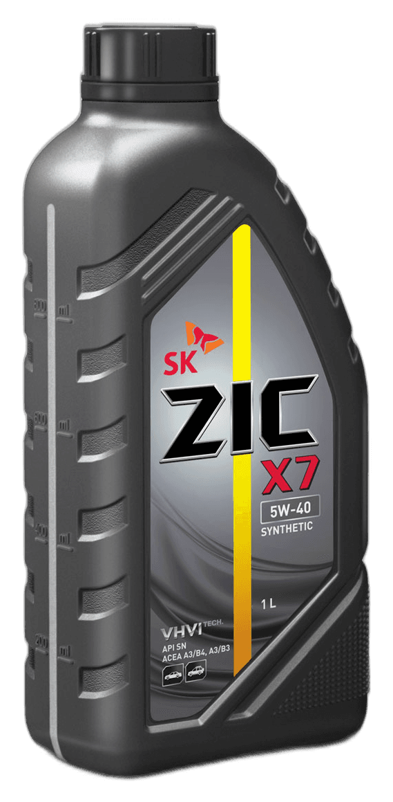 Масло моторное ZIC X7 5/40 API SN/CF