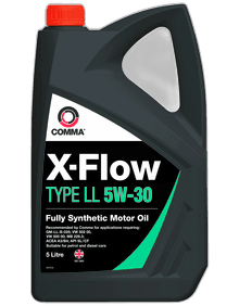 Масло моторное Comma X-FLOW TYPE LL 5W-30 API SL/CF ACEA A3/B4