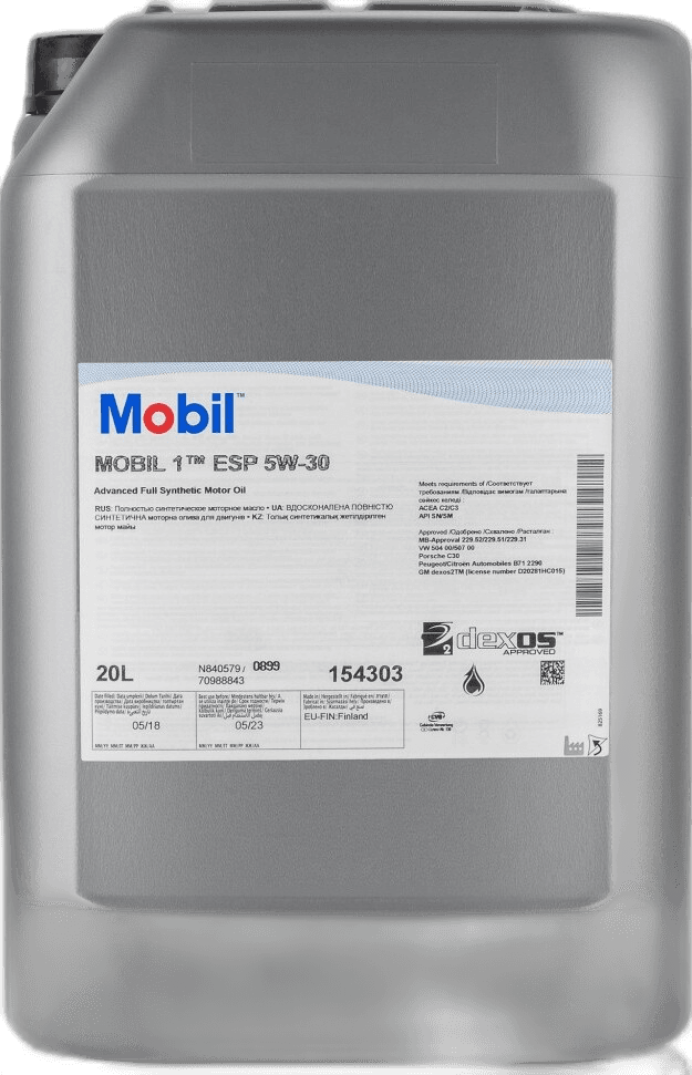 Масло моторное Mobil 1 ESP 5/30 API SN/CF