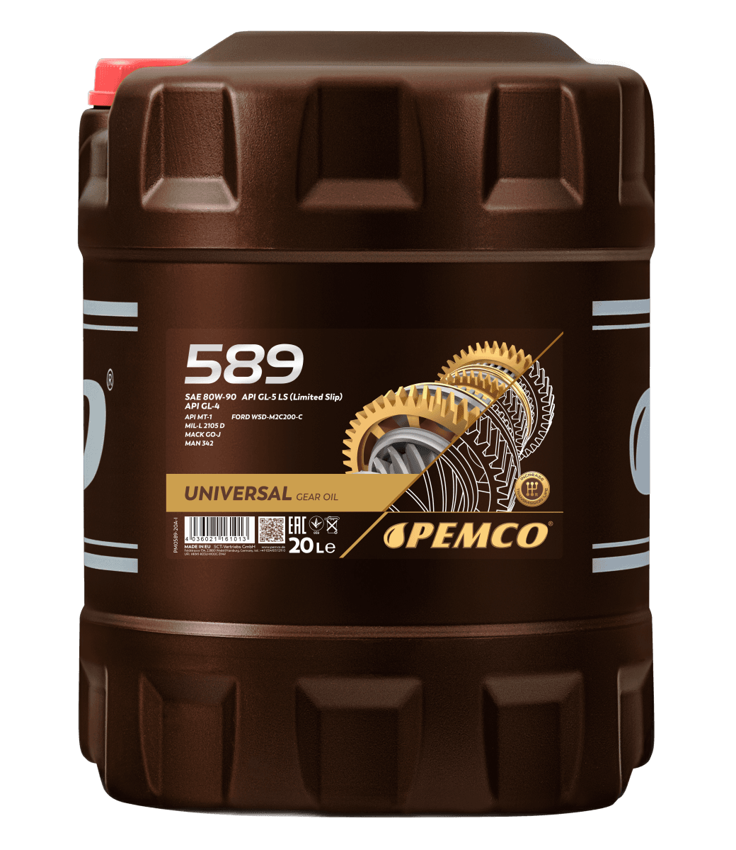 Масло трансмиссионное Pemco iPOID 589 80W-90 API GL-4/GL-5/MT-1