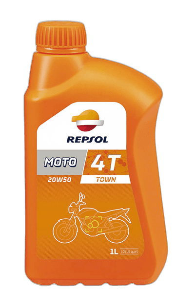 Масло моторное Repsol Moto Town 4T 20W-50 API SG