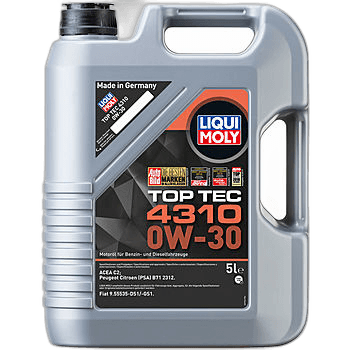 Масло моторное Liqui Moly Top Tec 4310 0W-30 ACEA C2
