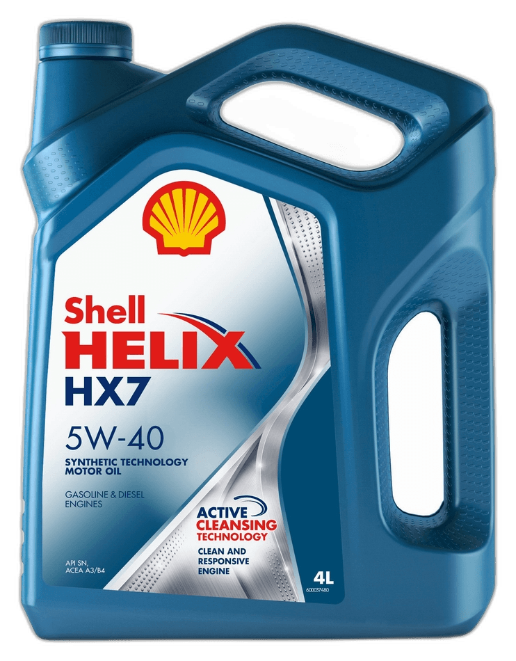 Масло моторное Shell Helix HX7 5/40 API SN/CF