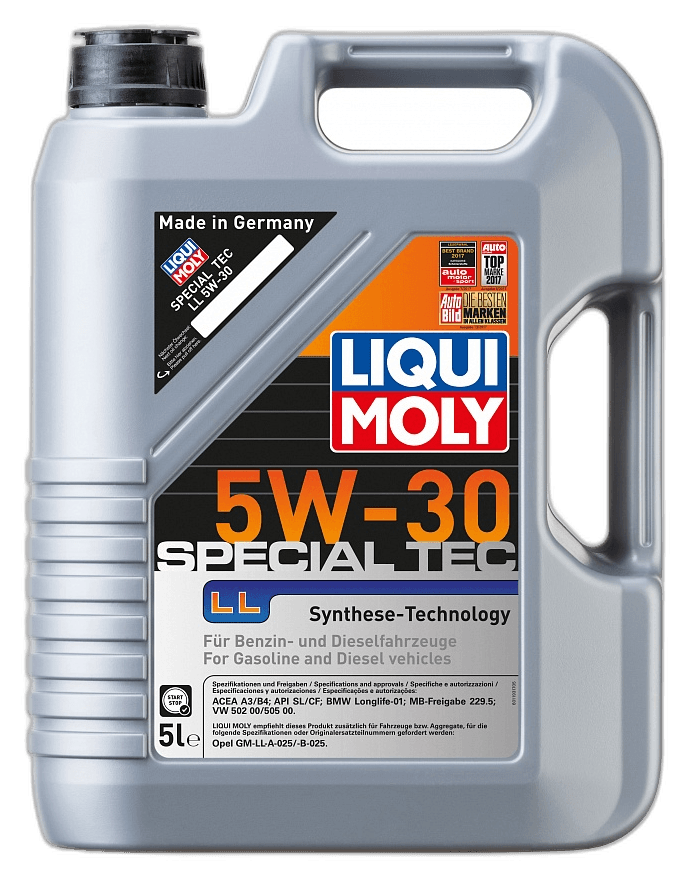 Масло моторное Liqui Moly Special Tec AA 5W-30 API SN Plus + RC