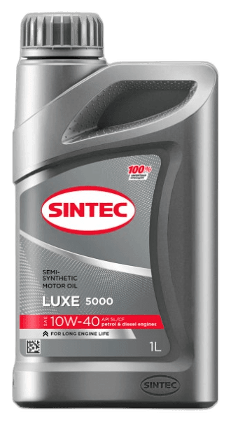 Масло моторное Sintoil/Sintec Luxe 5000 10/40 API SL/CF