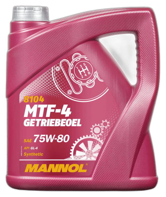 Масло трансмиссионное Mannol MTF-4 Getriebeoel 75/80 API GL-4 (4 л.)