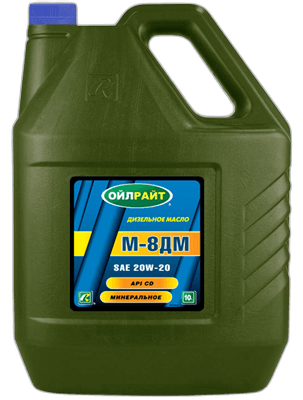 Масло моторное Oil Right М8ДМ 20/20 API CD