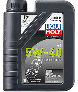 Масло моторное Liqui Moly Motorbike 4T Synth Street Race 10W-50 API SN Plus
