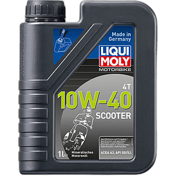 Масло моторное Liqui Moly Motorbike 4T Scooter 10W-40 API SG/SJ