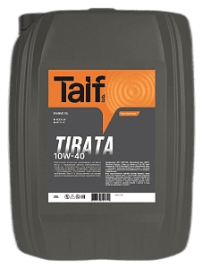 Масло моторное Taif Tirata PAO 10/40 API CI-4 ACEA E4/E7
