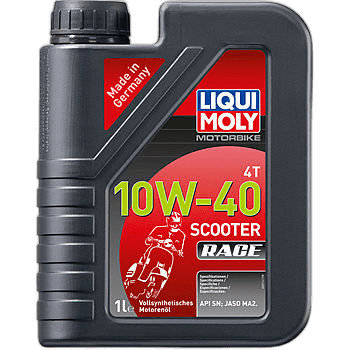 Масло моторное Liqui Moly Motorbike 4T Scooter Race 10W-40 API SN Plus