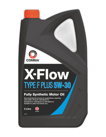 Масло моторное Comma X-FLOW TYPE F PLUS 5W-30 API SL/CF ACEA A5/B5