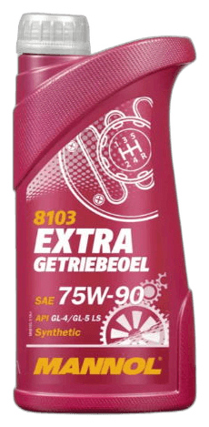 Масло трансмиссионное Mannol Extra Getriebeoel 75/90 API GL-4/GL-5