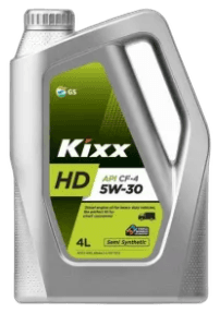 Масло моторное KIXX HD 5/30 API CF-4/SG (4 л.) п/с