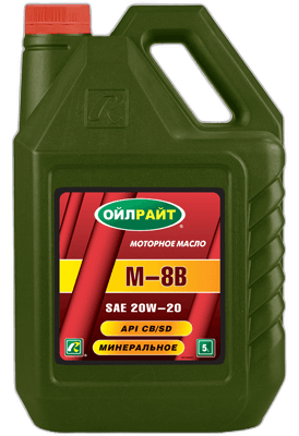 Масло моторное Oil Right М8В 20/20 API СB/SD