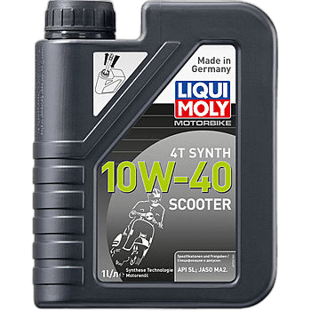 Масло моторное Liqui Moly Motorbike 4T Synth Scooter 10W-40 API SN Plus