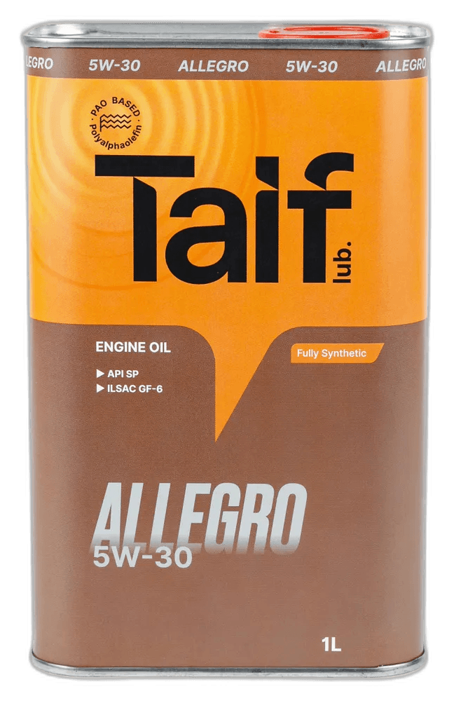 Масло моторное Taif Vivace PAO 0W-40 API SN/CF