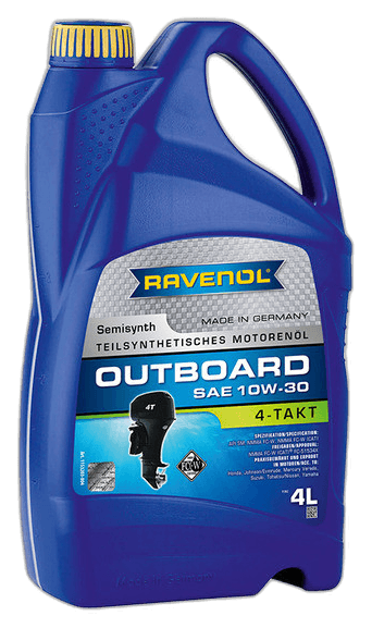 Масло моторное Ravenol Outboardoel 4T 10/30 API SM (4 л.)