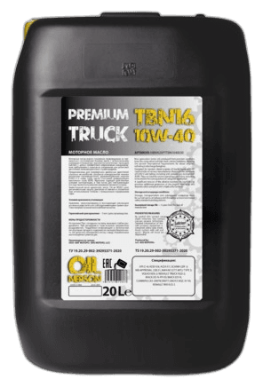 Масло моторное Nerson Premium Truck TBN16 10/40 API CI-4 ACEA E7