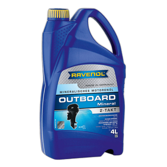 Масло моторное Ravenol Outboard 2T Mineral API TC