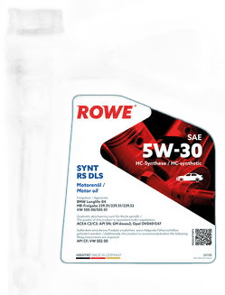 Масло моторное Rowe Hightec Synt Asia 5W-40 API SN/CF ACEA C3