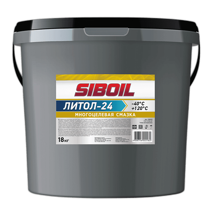 Смазка литиевая многоцелевая Siboil Литол-24