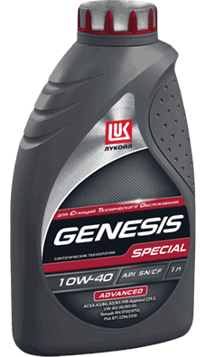 Масло моторное Лукойл GENESIS SPECIAL ADVANCED 10/40 API SN/CF