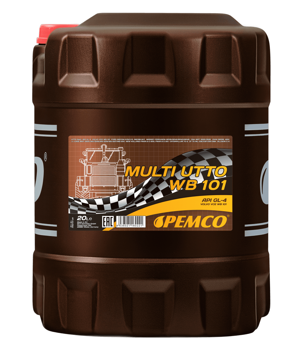 Масло трансмиссионно-гидравлическое Pemco Multi UTTO WB 101 API GL-4/HLP