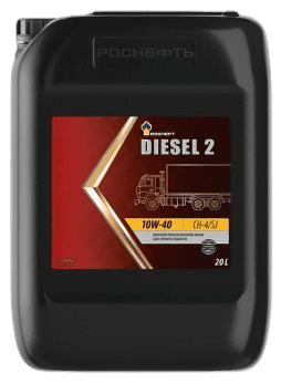 Масло моторное Роснефть Diesel 1 15W-40 API CF-4
