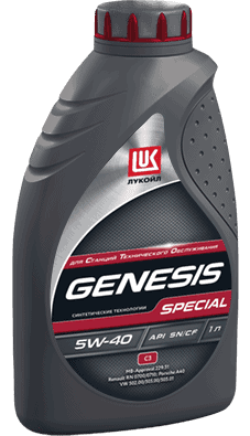 Масло моторное Лукойл GENESIS SPECIAL C3 5/40 API SN