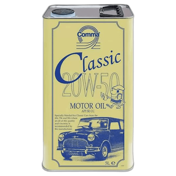Масло моторное Comma Classic Motor Oil 20W-50 API SE/CC